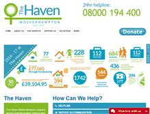 Tablet Screenshot of havenrefuge.org.uk
